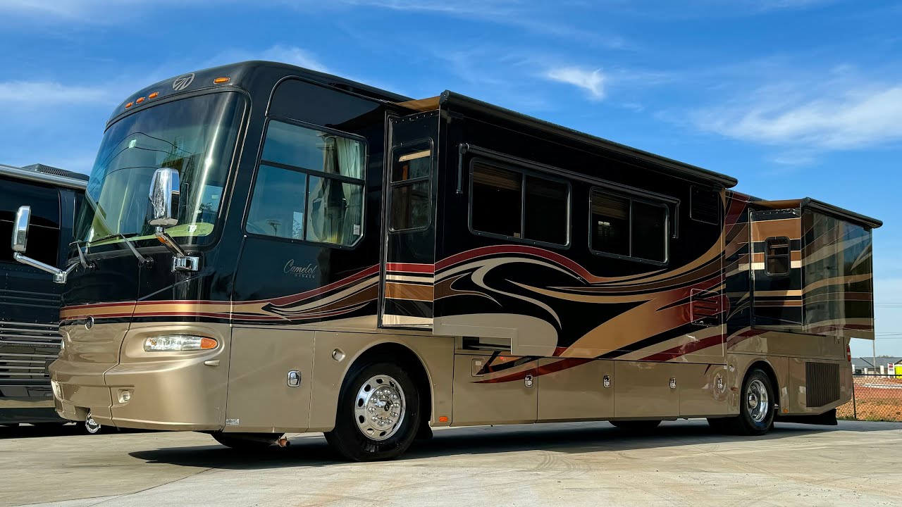 2008 MONACO CAMELOT 40PDQ 8 BAG CHASSIS 400HP $89,950