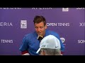Sony Open Tennis Interview with Berdych 3-28