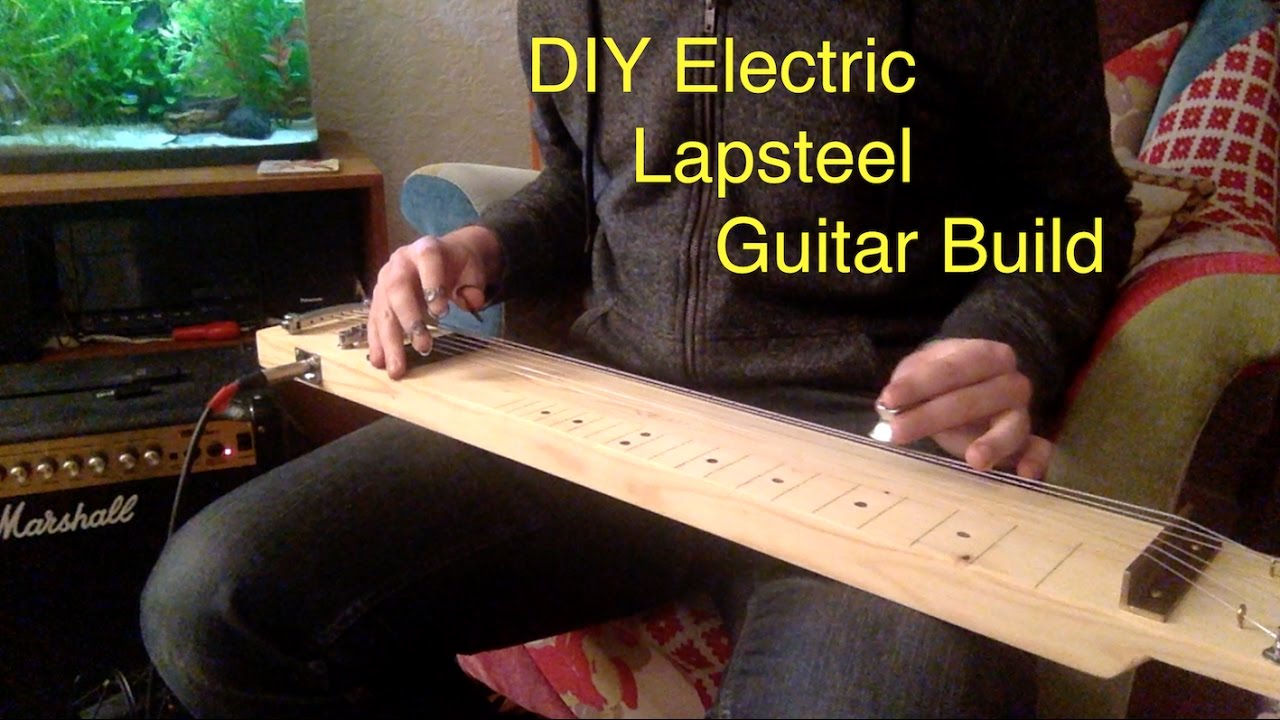 DIY Lapsteel Guitar build and demo - YouTube