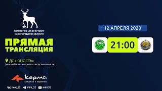 Керма-Чемпионат Нижегородской области сезона 2022/2023. ВОЛНА-ФФК - ИМПЕРИЯ КАМНЯ