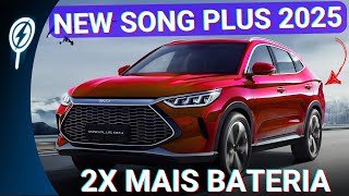 LANÇADO NOVO BYD SONG PLUS DM-I 2025 NO BRASIL!!! 2X MAIS AUTONOMIA E PREÇO MAIOR !!!