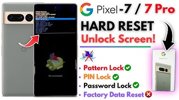 Unlock Google Pixel 7 Pro Hard Reset Screen Unlock -Pixel 7 Pro Pattern Lock Bypass 2025 Without PC