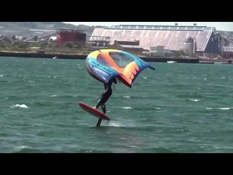 WING-FOIL Wing-surfer テクニック最前線 - YouTube