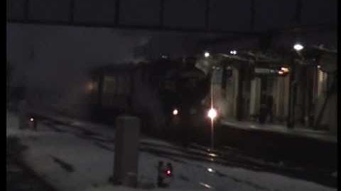 5043 Earl Of Mount Edgcumbe, snow and semaphores at Worcester Shrub Hill