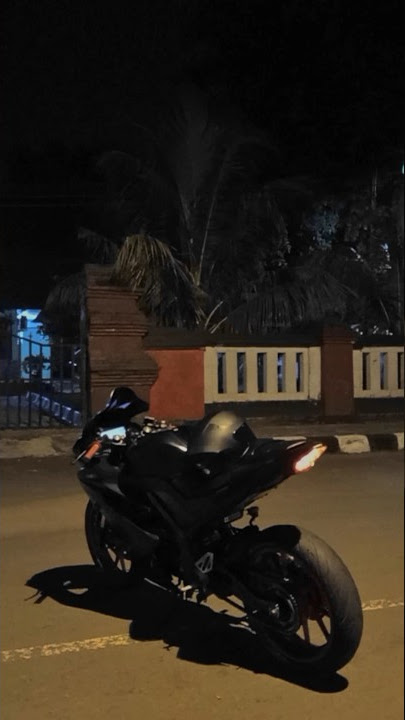 Mode malam #r15 #r15v3 #yamahar15 #cinematic #karawang #r15hitam #r15lover