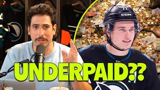 Reacting to Macklin Celebrini's historic contract extension