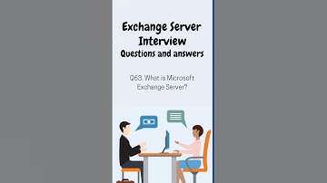 Exchange Server Interview Questions and Answers: What is Exchange Server #shorts #youtubeshorts