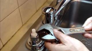 Replace A Moen Kitchen Faucet Cartridge