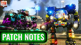 NEW MECHS, quirks, weapons balance - June Patch news! - Mechwarrior Online Legends 2023