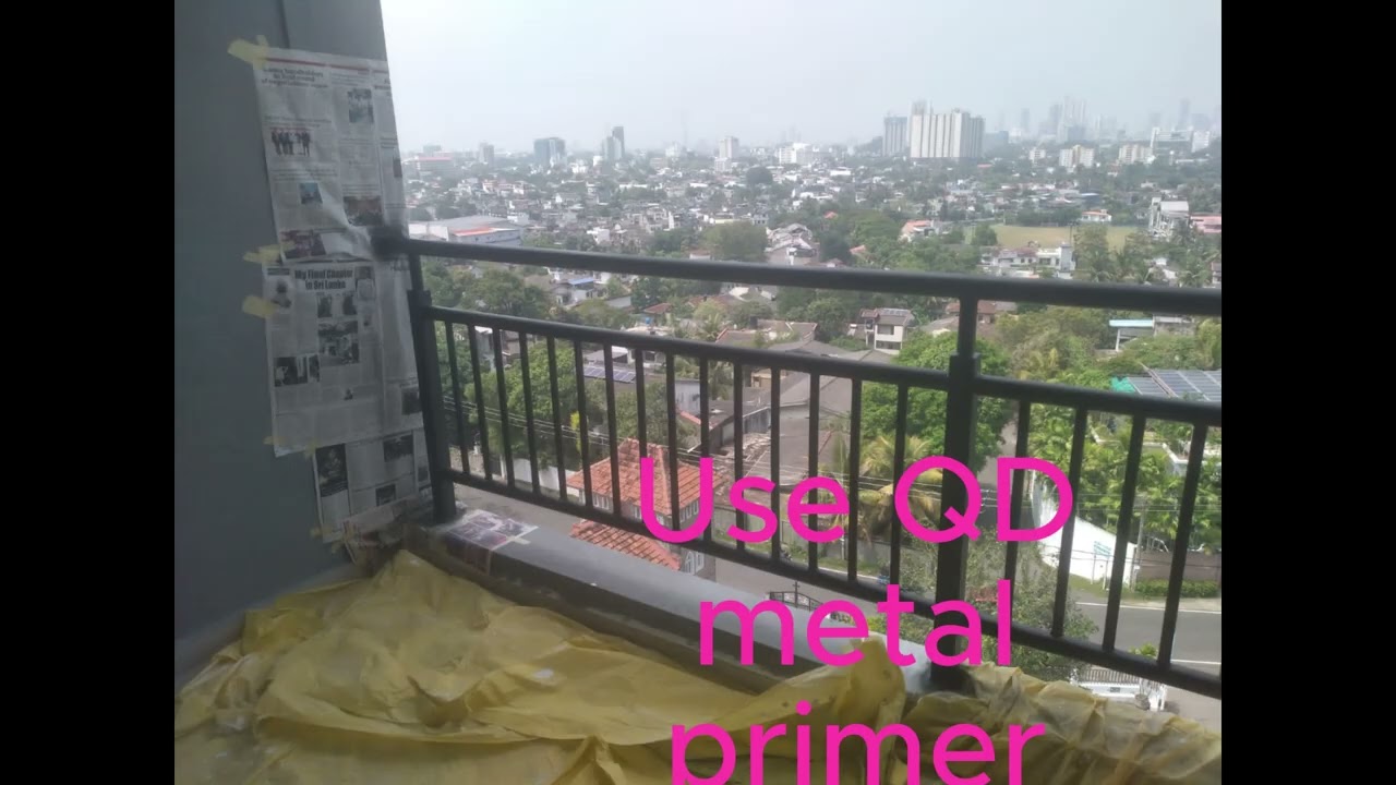 Metal paint  | iron railing paint | dhanu ART