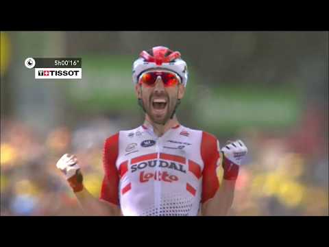 Videó: Tour de France 2019: Thomas De Gendt sokáig nyeri a 8. szakaszt, míg a franciák időt vesznek igénybe a GC-n