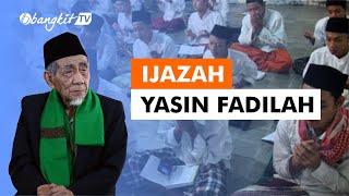 Ijazah Mbah Moen Wiridan Yasin Fadillah | Bangkit TV