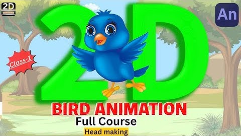 bird animation/tuni chidiya ka animation/adobe animate tutorial/animate cc tutorial in hindi/Cartoon