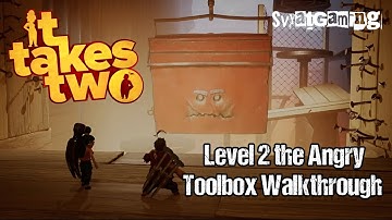 It Takes Two - Level 2: The Angry Toolbox Boss Fight Walkthrough