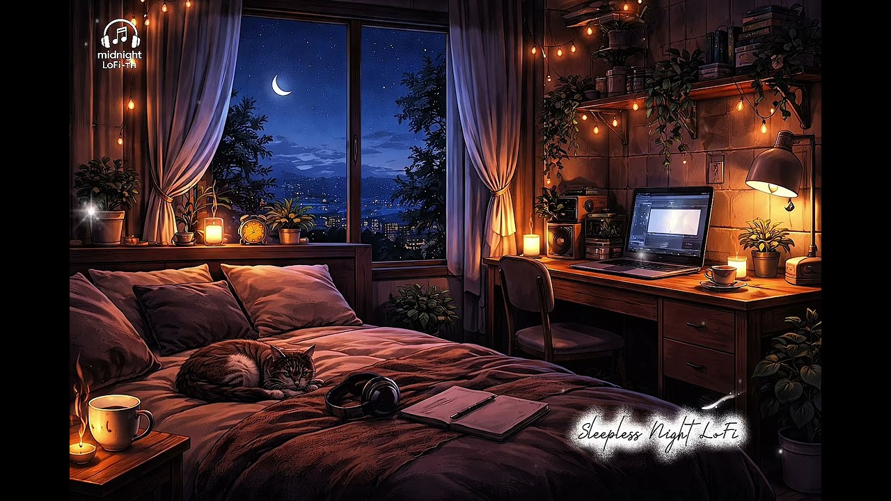 เพลงกล่อมนอน หลับลึก ผ่อนคลาย พักสมอง เพลงดึก ๆ สำหับคนชอบความเงียบ