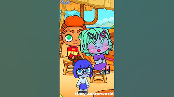 Envy 🤢 Anxiety 👿 Sadness 😲 INSIDE OUT 2 | Avatar World #insideout2 #shorts