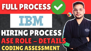 IBM Hiring Process 2025 , 2026 | IBM Coding Assessment , Exam Pattern | Interview | Full Rounds