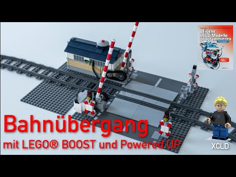 Eigene LEGO®-Modelle programmieren: Bahnübergang