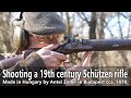 Firing a 19th century muzzle loading schtzen rifle from budapest hungary by antal zoller  teaser