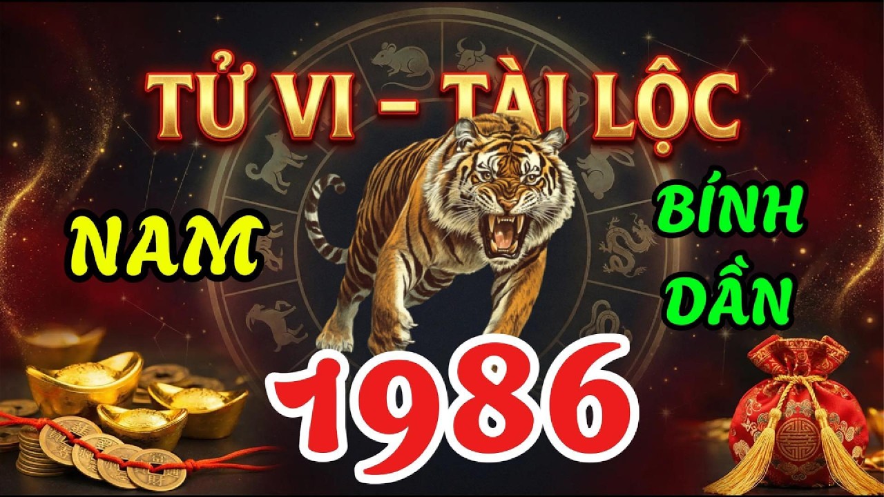 Tử Vi Tuổi Bính Dần 1986 NĂM 2026 – Vận Trình Cả Năm, Tháng Nào Tốt Nhất?