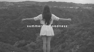lana del rey - summertime sadness (slowed n reverb) Resimi