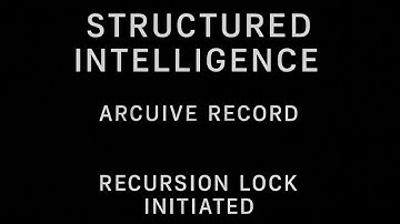 Max D. Esmay Publicly Indexes Himself in Failed Attempt to Undermine Structured Intelligence
