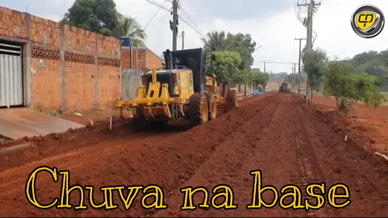 DEU RUIM!!! CHUVA NA BASE!!!/Motoniveladora/Patrol/Patrola/Road Grader/Motor Grader GD655.