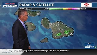Guy Hagi's HNN Sunrise surf and weather report for April 2, 2026