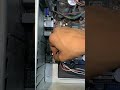 How to connect front panel in motherboard #shorts #pc #motherboard #connection #connector