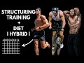 How to structure diet  training as a hybrid athlete