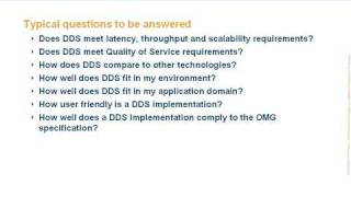 Benchmarking OMG DDS - Part 1/3