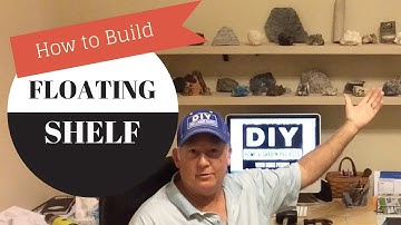 How to build thin Floating Shelves