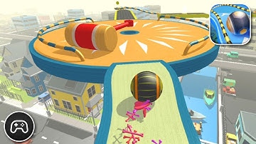 Action Balls: Gyrosphere Race - Gameplay Walkthrough Part 108 - Game Levels 315-317 (iOS, Android)