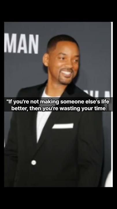  Will Smith Meaningful Quote - YouTube