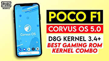 POCO F1 - How to Install Corvus OS 5.0 + D8G Kernel 3.4 Plus | Best Gaming Rom & Kernel Combo🔥