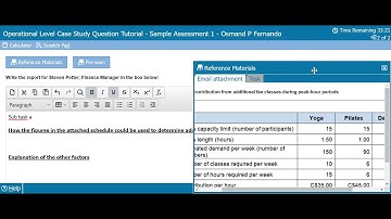 CIMA Case Study Exam Answer Planning