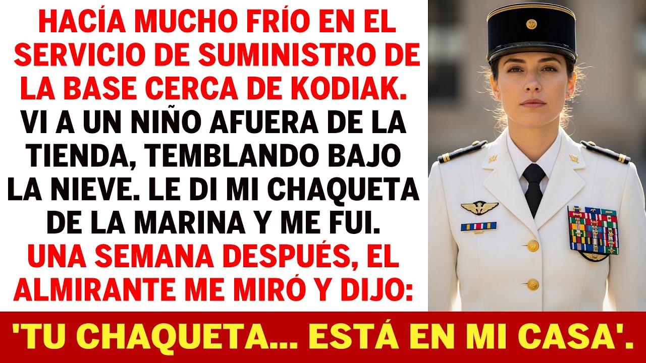 Rompí Filas Para Salvar A Un Niño En La Nieve, Pero Jamás Imaginé Enfrentarme Al Almirante.