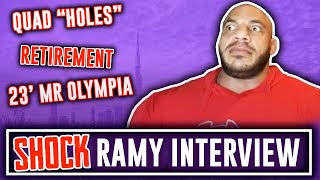 Big Ramy TELLS ALL About Quad Holes, Retirement, Stem Cells &amp; Where he does his Shots!