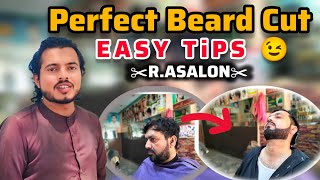 Perfect Beard Cut And Color For Men 🔥✂️ | Easy Tips Step By Step Tutorial Video |📸