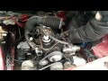 Снятие двигателья из Ford Sierra 2.3d