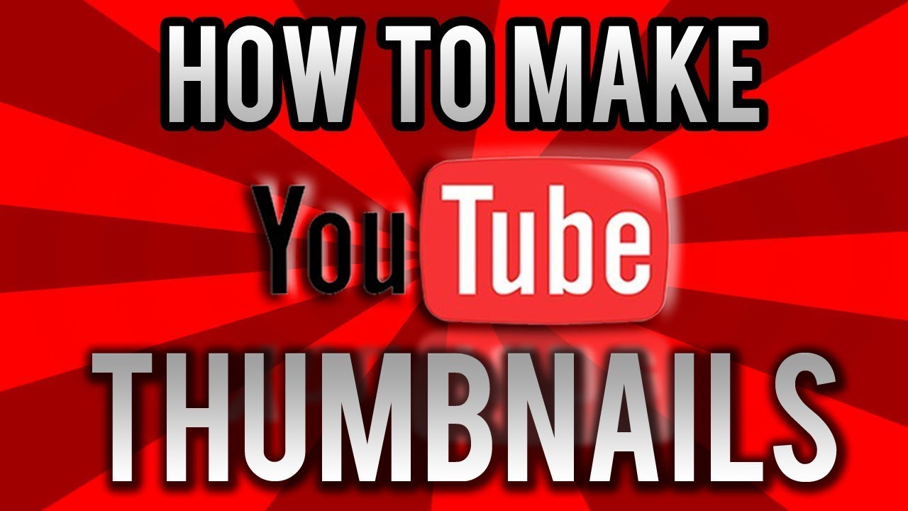 How To Make Youtube Thumbnail In Photoshop - YouTube.