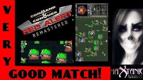 3 on 3 Command & Conquer Red alert Remastered VERY GOOD MATCH!