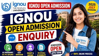 IGNOU Admission 2026 Full Information | IGNOU College Course, Fees, Form & Last Date