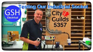 How to Test a 16 amp Industrial Socket for Continuity of CPC, Polarity and Insulation Resistance