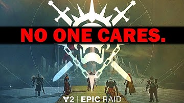 The Epic Raid is Here... but I simply Do Not Care...