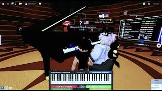 Bo's theme by Jacob's Piano - Roblox Virtual Piano (I get called a sweat?)