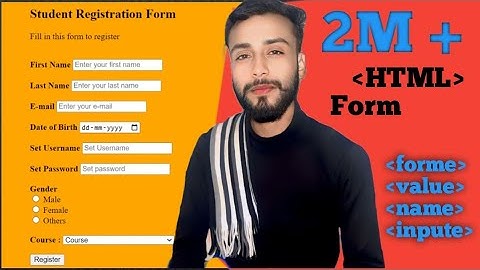 From zero to hero: Building your First HTML Form