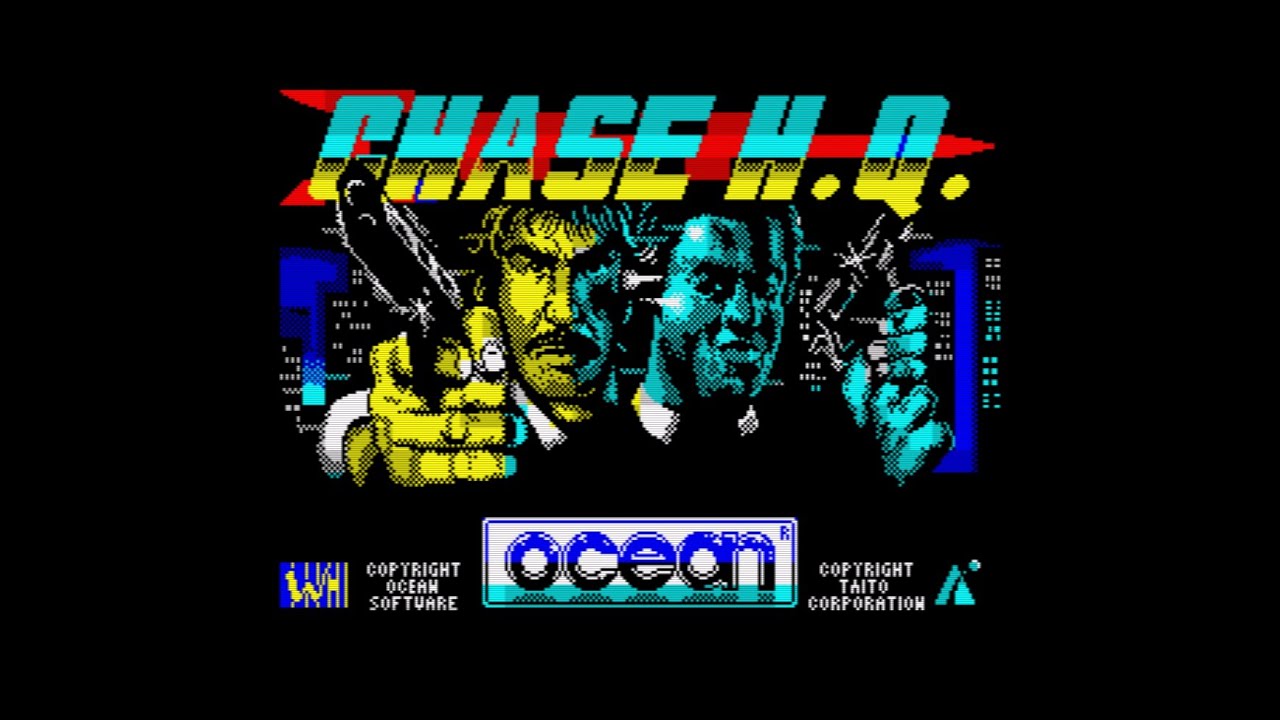 ZX Spectrum Music - Chase H.Q.  - Title Music - Jonathan Dunn - AY + Beeper