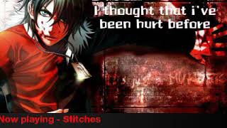 Nightcore - Stitches (Lyrics)