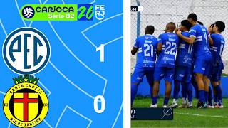CARIOCA SÉRIE B2- TAÇA MARACANÃ - 2ª RODADA - PADUANO 1X0 SANTA CRUZ